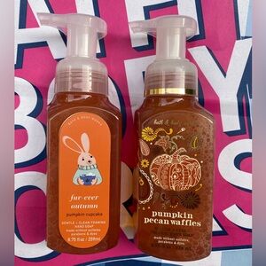 Bath & Body Works - Pumpkin Pecan Waffles and Pumkin cupcakes 2 packs